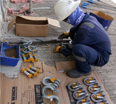 ATDC MAINTAINS QUALITY LIFTING EQUIPMENT – INSPECTION CARRIED OUT
